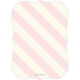 Pink Stripe Double The Love Twins Photo Birth Announcements Image 2 of 6